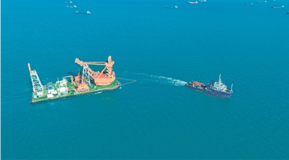 “世界第一抓”现身北部湾，防城港航道建设提速