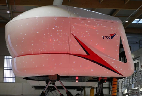 首台“中国智造”全动飞行模拟机成功交付欧洲市场